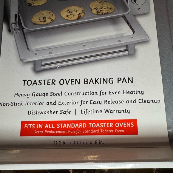 Brand New Cuisinart Chef's Classic Non-Stick Toaster Oven Baking Pan - Picture 3 of 5
